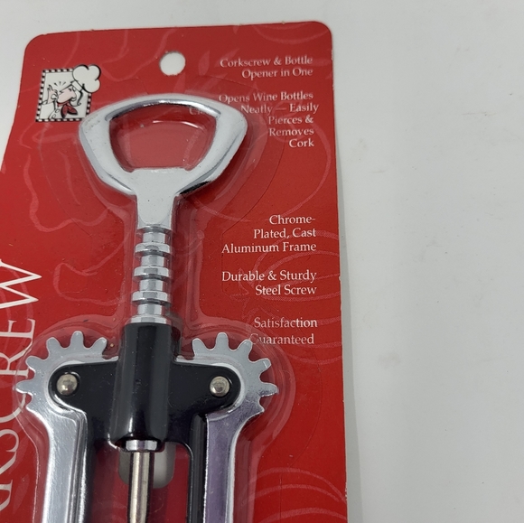 Good Cook Wine Corkscrew Wine Bottle Opener Bar Tools New - Picture 4 of 4